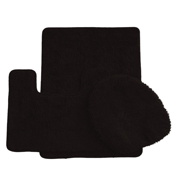 Red Barrel Studio® Mckeel Polyester NonSlip Solid Bath Rug Set